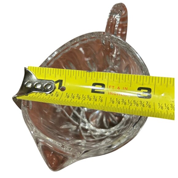 Vintage Yugoslavian Lead Crystal Creamer & Sugar Bowl Set - Picture 8 of 10